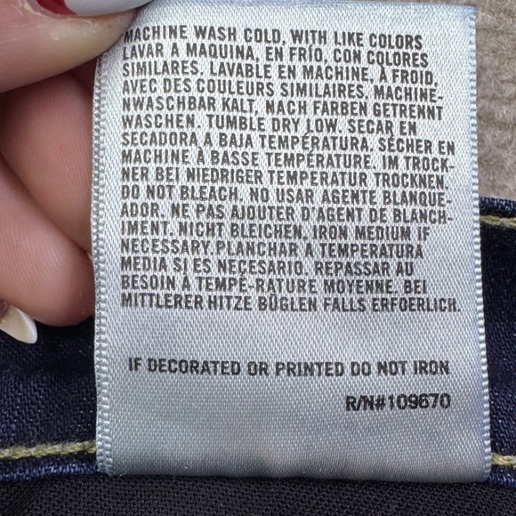 Citizens Of Humanity Dark Blue Boot Cut Jeans - Picture 11 of 16